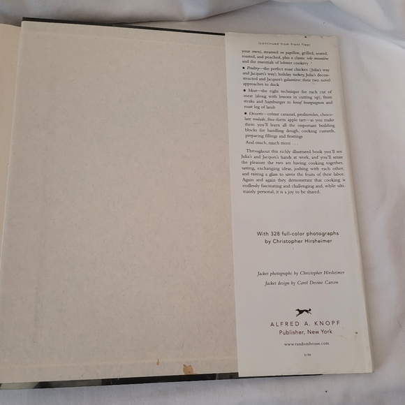 Julia and Jacques Cooking at Home, by Julia Child and Jacques Pepin, 1999. - Picture 7 of 16